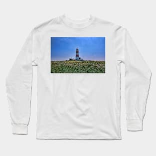 Happisburgh Lighthouse Norfolk Long Sleeve T-Shirt